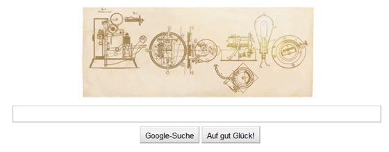 Thomas Alva Edison Doodle